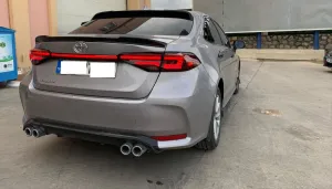 Drs Tuning Toyota Corolla Uyumlu 2019+ LED Stop Spoiler Kırmızı - Görsel 2