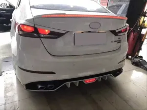Drs Tuning Hyundai Elantra Uyumlu 2014-2018 LED Spoiler (Boyasız) - Görsel 3
