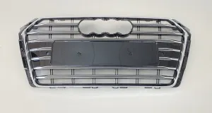 Audi A4 Uyumlu 2016-2019 Panjur S4 Siyah thumb 1