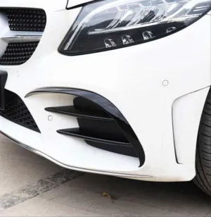 Drs Tuning Mercedes W213 Uyumlu 2016-2019 E & C238 Coupe E63 Ön Tampon Bıçakları - Görsel 3