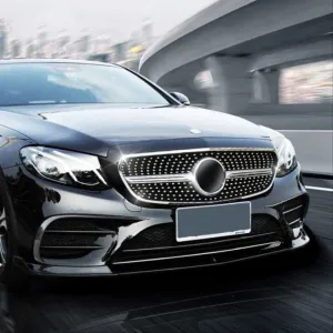 Drs Tuning Mercedes W213 Uyumlu 2016-2019 E & C238 Coupe E63 Ön Tampon Bıçakları - Görsel 4
