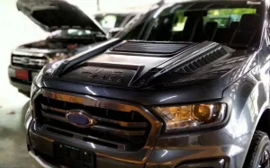 Ford Ranger Uyumlu 2012+ Kaput Üst Koruma Geniş Model thumb 4