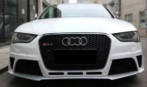 Audi A4 Uyumlu 2013-2015 Panjur Rs4 - Gri thumb 3