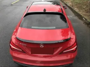 Mercedes W117 Uyumlu Cla 2013-2019 Spoiler - Piano Black (Parlak Siyah) thumb 3