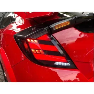 Drs Tuning Honda Civic Uyumlu Fk7 2016-2020 Hatchback LED Stop Smoke - Görsel 2