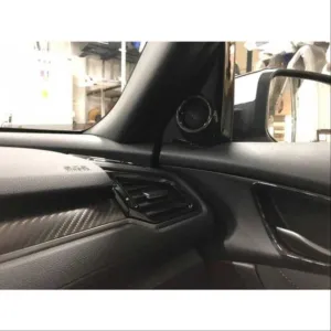 Drs Tuning Honda Civic Uyumlu Fc5-Fk7 2016-2020 Tweeter Kaplama Piano Black - Görsel 3