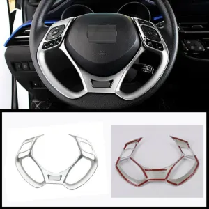 Drs Tuning Toyota C-Hr Uyumlu 2016-2019 Direksiyon Kaplama Silver - Görsel 3