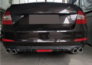 Drs Tuning Skoda Octavia Uyumlu 2015-2019 Difüzör - Görsel 4