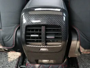 Ford Focus Uyumlu 2019+ Arka Menfez Kaplama - Karbon(ABS) thumb 4