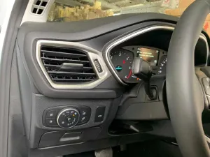 Ford Focus Uyumlu 2019+ Menfez Kaplama Silver 2 Parça (ABS) thumb 2