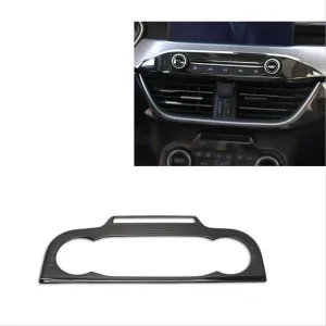 Ford Focus Uyumlu 2019+ Klima Panel Kaplama Titanyum Siyah thumb 3