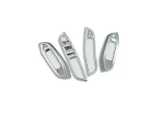 Ford Focus Uyumlu 2019+ Kapı Kolçak Kaplama Silver(ABS) thumb 3