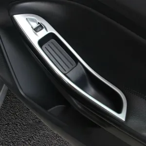 Ford Focus Uyumlu 2019+ Kapı Kolçak Kaplama Silver(ABS) thumb 4
