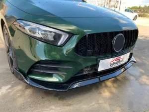 Drs Tuning Mercedes W177 Uyumlu A Serisi Ön Lıp - Piano Black (Parlak Siyah) (Amg Donanım İçin) - Görsel 4