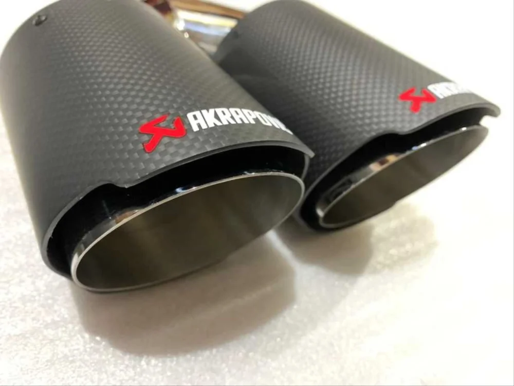 Drs Tuning Akrapovıc Egzoz Uyumlu 2Lı 90 Mm