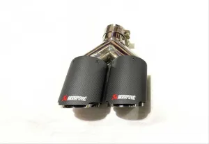 Drs Tuning Akrapovıc Egzoz Uyumlu 2Lı 90 Mm - Görsel 2