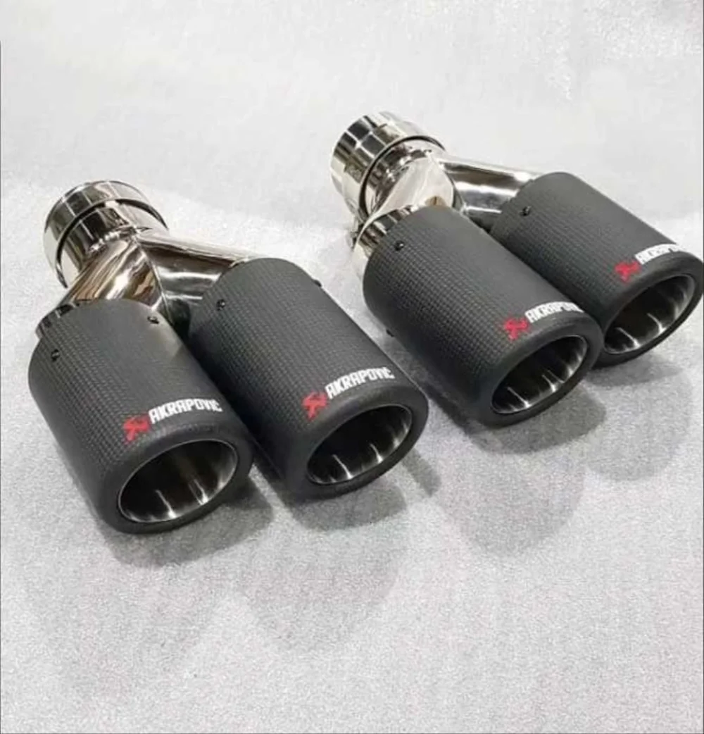 Akrapovıc Egzoz Uyumlu Dual 76 Mm