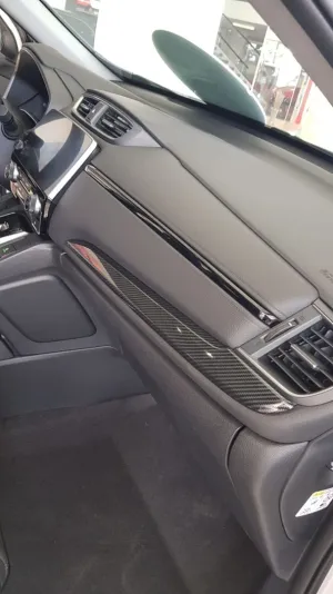 Drs Tuning Honda Cr-V Uyumlu 2017+ Karbon Göğüslük Kaplama 2 Parça - Görsel 2