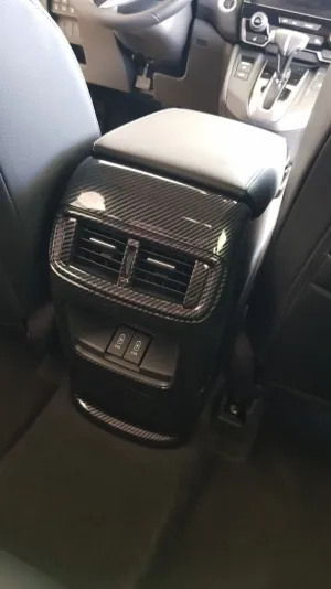 Honda Cr-V Uyumlu 2017+ Karbon Arka Menfez Kaplama thumb 2