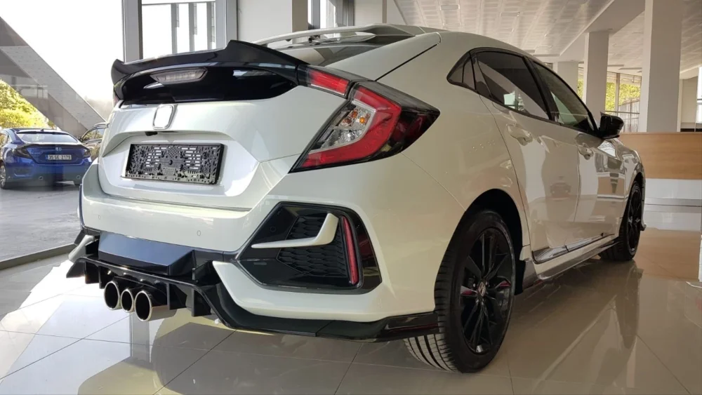 Drs Tuning Honda Civic Uyumlu Fk7 2016-2020 Hatchback Spoiler Dto Boyasız