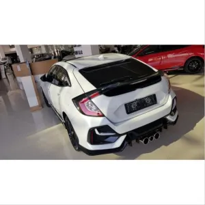 Drs Tuning Honda Civic Uyumlu Fk7 2016-2020 Hatchback Spoiler Dto Boyasız - Görsel 2