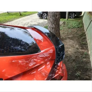 Drs Tuning Honda Civic Uyumlu Fc5 2016-2020 Turbo Spoiler Işıksız (Boyasız) - Görsel 2