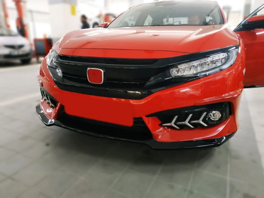 Drs Tuning Honda Civic Uyumlu Fc5 2016-2020 Ön Panjur Rs