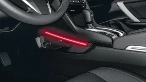 Honda Civic Uyumlu Fc5 2016-2020 Vites Konsol Aydınlatma - Kırmızı thumb 2
