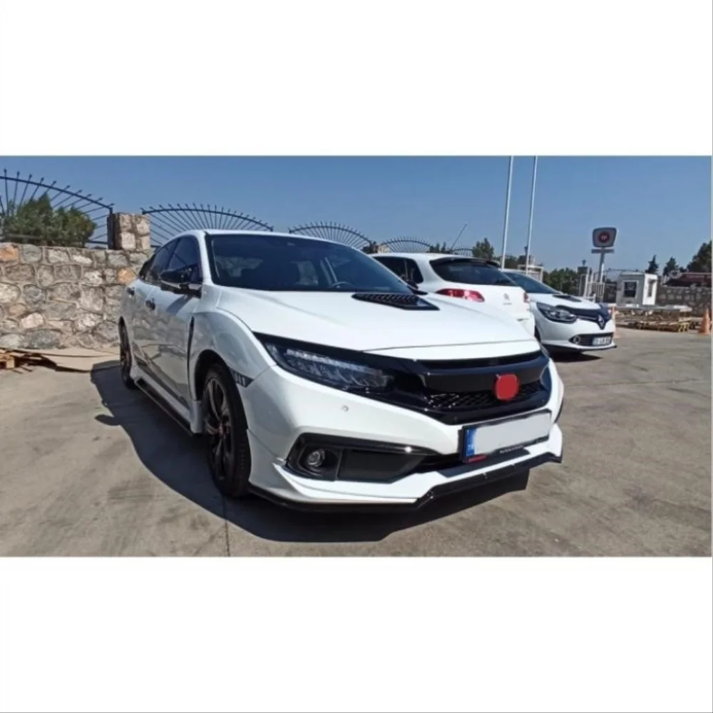 Honda Civic Uyumlu Fc5 2016-2020 Type R Kaput Ventı BOYASIZ OLARAK GÖNDERİLMEKTEDİR