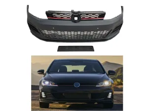 Drs Tuning Drs Tuning Golf Uyumlu 7,5 2018-2020 Gti Ön Tampon Ve Panjur Seti - Görsel 4