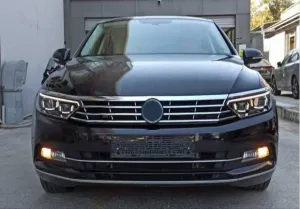 Volkswagen Passat Uyumlu B8 2015-2018 B8,5 Görünümlü LED Far (Double U) thumb 2