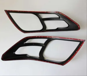 Drs Tuning Toyota Hilux Uyumlu Vigo 2012-2015 Far Çerçeve Kaplama Siyah - Görsel 4