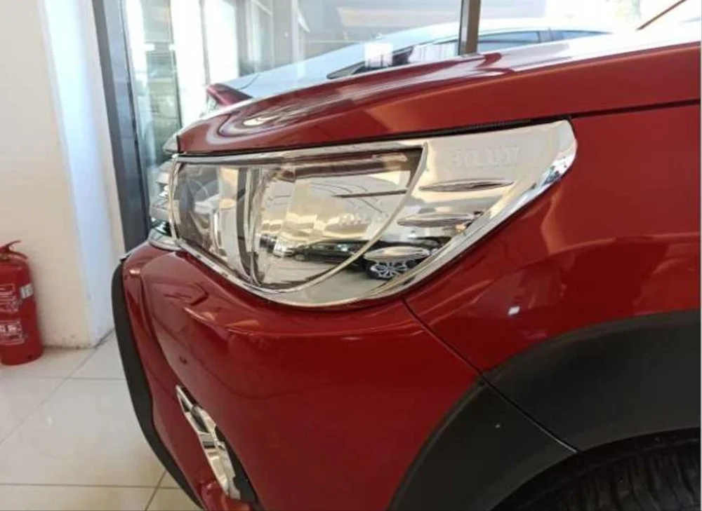 Drs Tuning Toyota Hilux Uyumlu Revo 2016-2019 Far Çerçeve Kaplama Krom