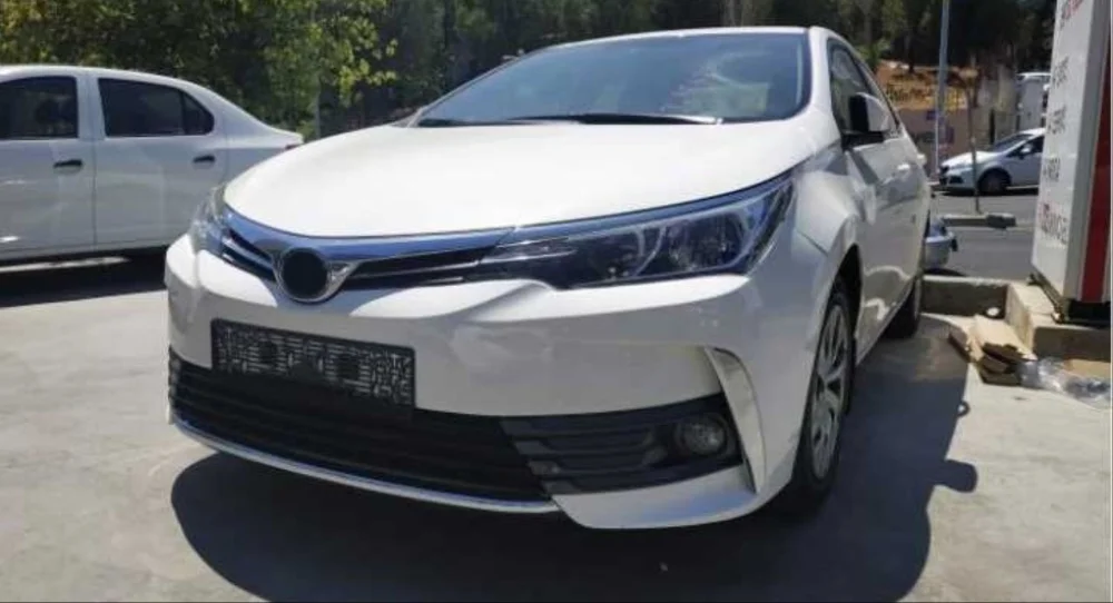 Toyota Corolla Uyumlu 2013-2016 Ön Tampon Alt Çıta Nikelaj