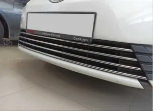 Drs Tuning Toyota Corolla Uyumlu 2016-2018 Alt Panjur Çıtası Nikelaj (Stok Hatası ) - Görsel 2
