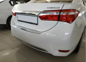 Toyota Corolla 2013-2018 (E170) uyumlu 2013-2016 Arka Tampon Üst Kaplama modelleri Oto Aksesuar Shop'de. Kaliteli malzeme, hızlı kargo ve güvenli alışverişle