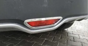 Drs Tuning Toyota C-Hr Uyumlu 2016-2019 Orta Stop Lamba Çerçevesi Nikelaj - Görsel 2
