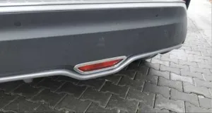 Drs Tuning Toyota C-Hr Uyumlu 2016-2019 Orta Stop Lamba Çerçevesi Nikelaj - Görsel 3