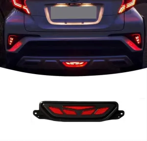 Drs Tuning Toyota C-Hr Uyumlu 2016-2019 Tampon Altı Orta Stop Ledi - Çakarlı - Görsel 3