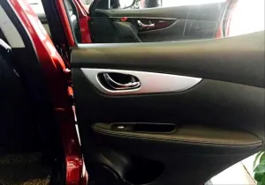 Nissan Qashqai Uyumlu 2014-2020 Kapı İç Kaplama - Silver thumb 2