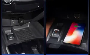 Drs Tuning Nissan X-Trail Uyumlu 2014-2017 Kablosuz Telefon Şarj Standı - Görsel 4