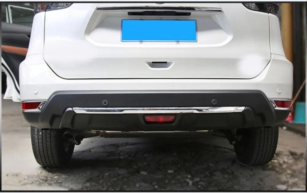 Drs Tuning Nissan X-Trail Uyumlu 2014-2017 Arka Sis Kaplama Nikelaj