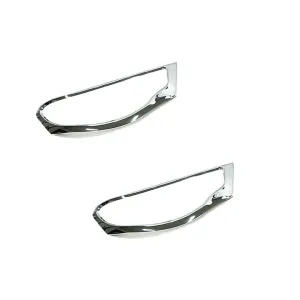 Mitsubishi L200 Uyumlu 2008-2011 Far Çerçeve Kaplama Krom thumb 3