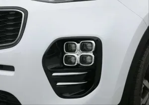 Kia Sportage Uyumlu 2016-2019 Ön Sis Kaplaması Küçük (Kare) NikelajDRS Tuning kalitesiyle tanışın! Özel olarak Kia  model araçlar için üretilen bu ürün, otomobi
