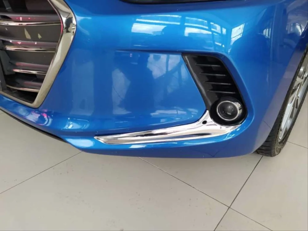 Drs Tuning Hyundai Elantra Uyumlu 2016-2018 Ön Sis Çıtası Nikelaj