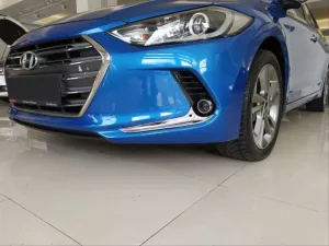 Drs Tuning Hyundai Elantra Uyumlu 2016-2018 Ön Sis Çıtası Nikelaj - Görsel 3