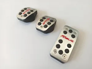 Drs Tuning Focus Uyumlu 2010-2019 Pedal Seti Kırmızı Yazılı Manuel - Görsel 2