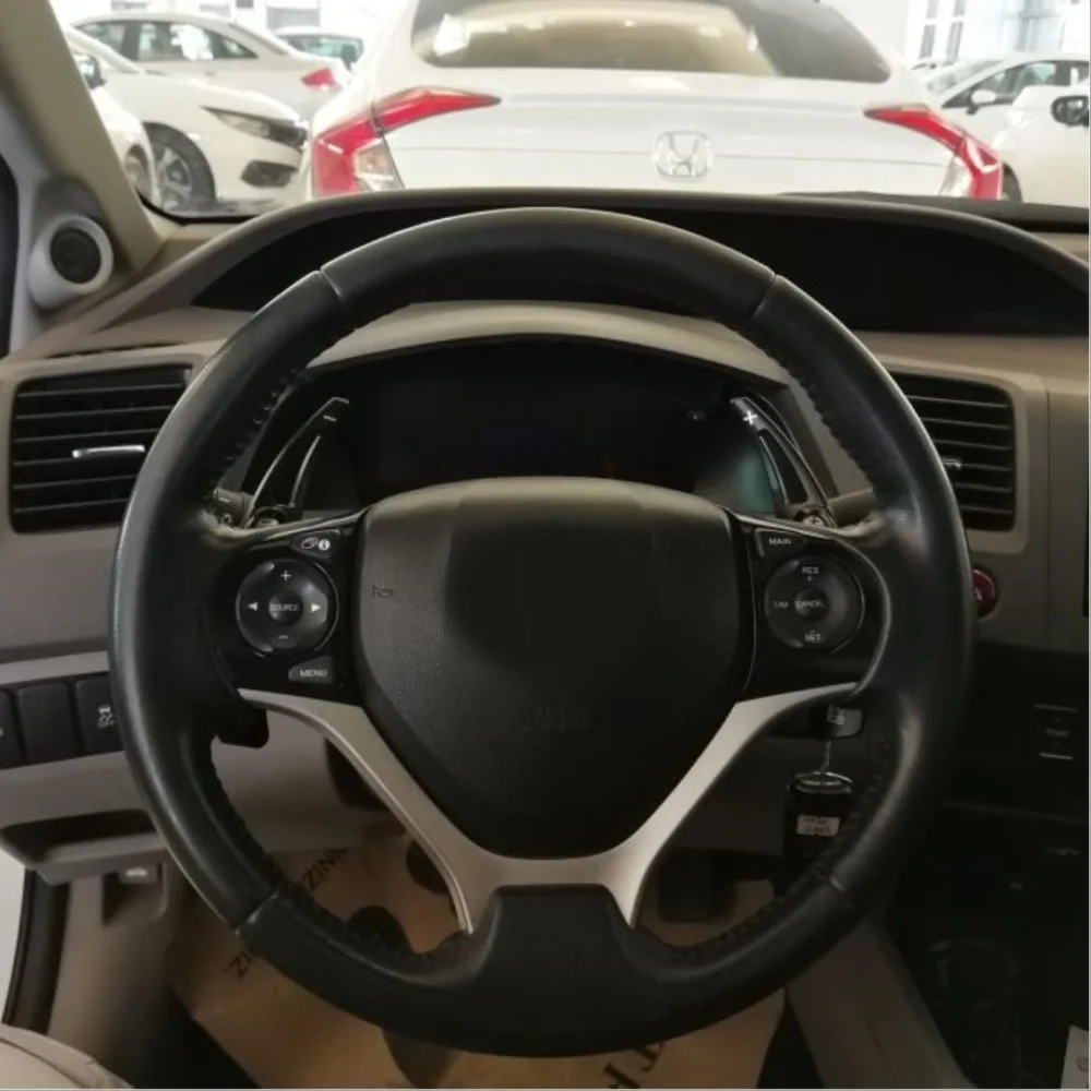 Honda Civic Uyumlu Fb7 2012-2015 Paddle Shift Siyah