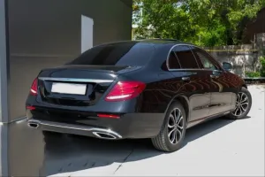 Mercedes W213 Uyumlu 2016-2019 E63 Spoiler Piano Black thumb 2