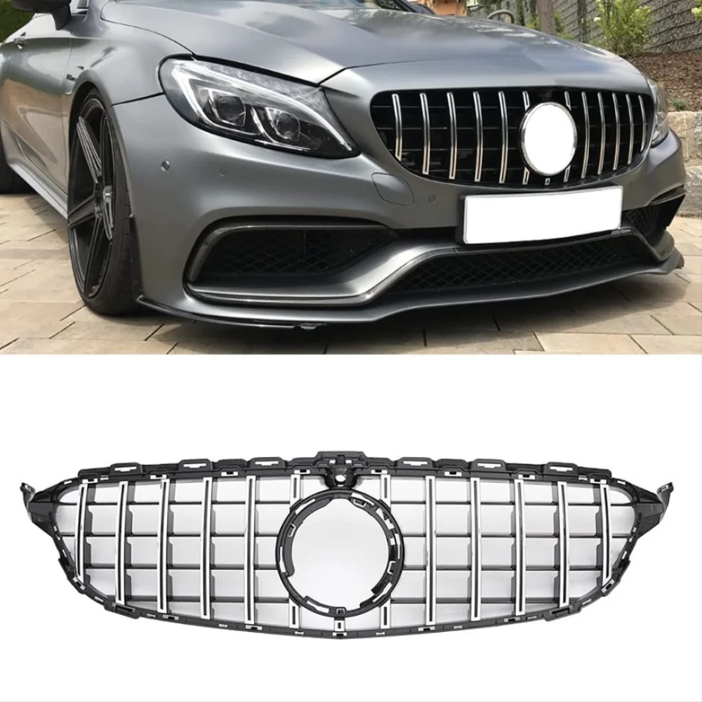 Mercedes W205 Uyumlu C Serisi 2015-2018 Panjur Gtr Krom